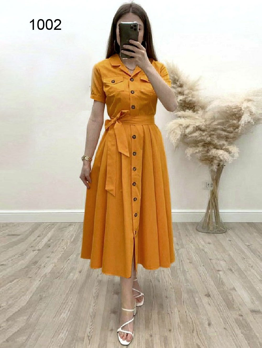 Turmeric Yellow Rayon Western Style Kurtis