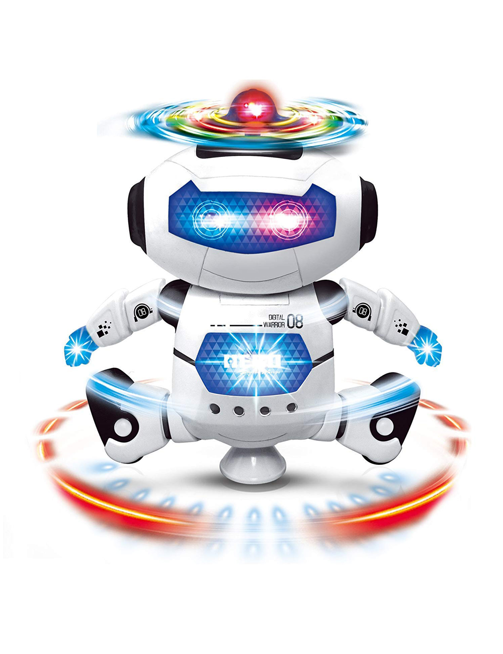Dancing Robot With 3D Lights And Music
