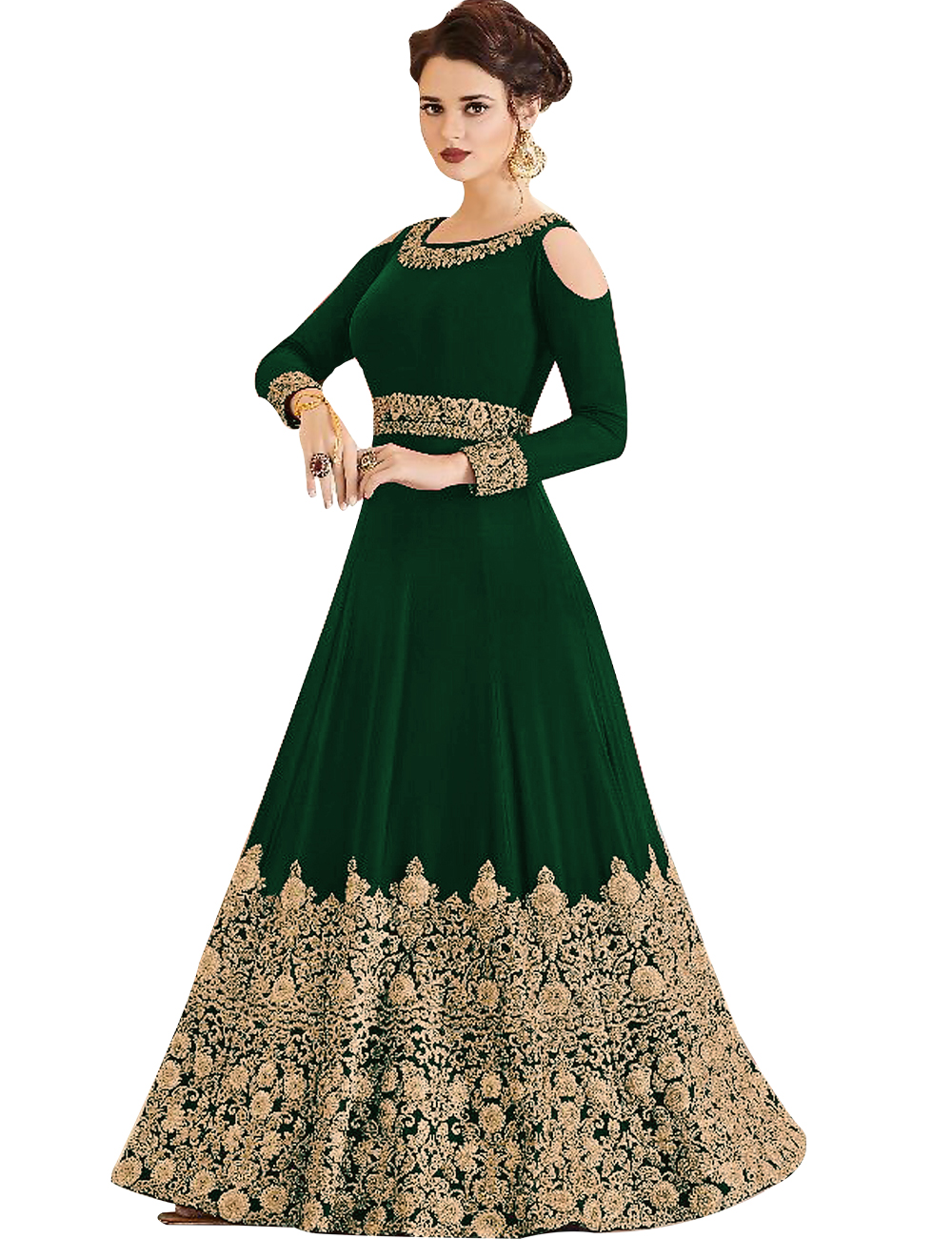 Veeda001A Designer Anarkali Suit Collection