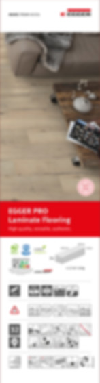 EGGER PRO Laminate Flooring – Produkteinleger Design – Werbeagentur Gue Kirchner