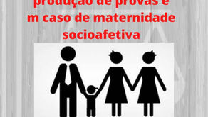 Tribunal determina produção de provas em caso de maternidade socioafetiva