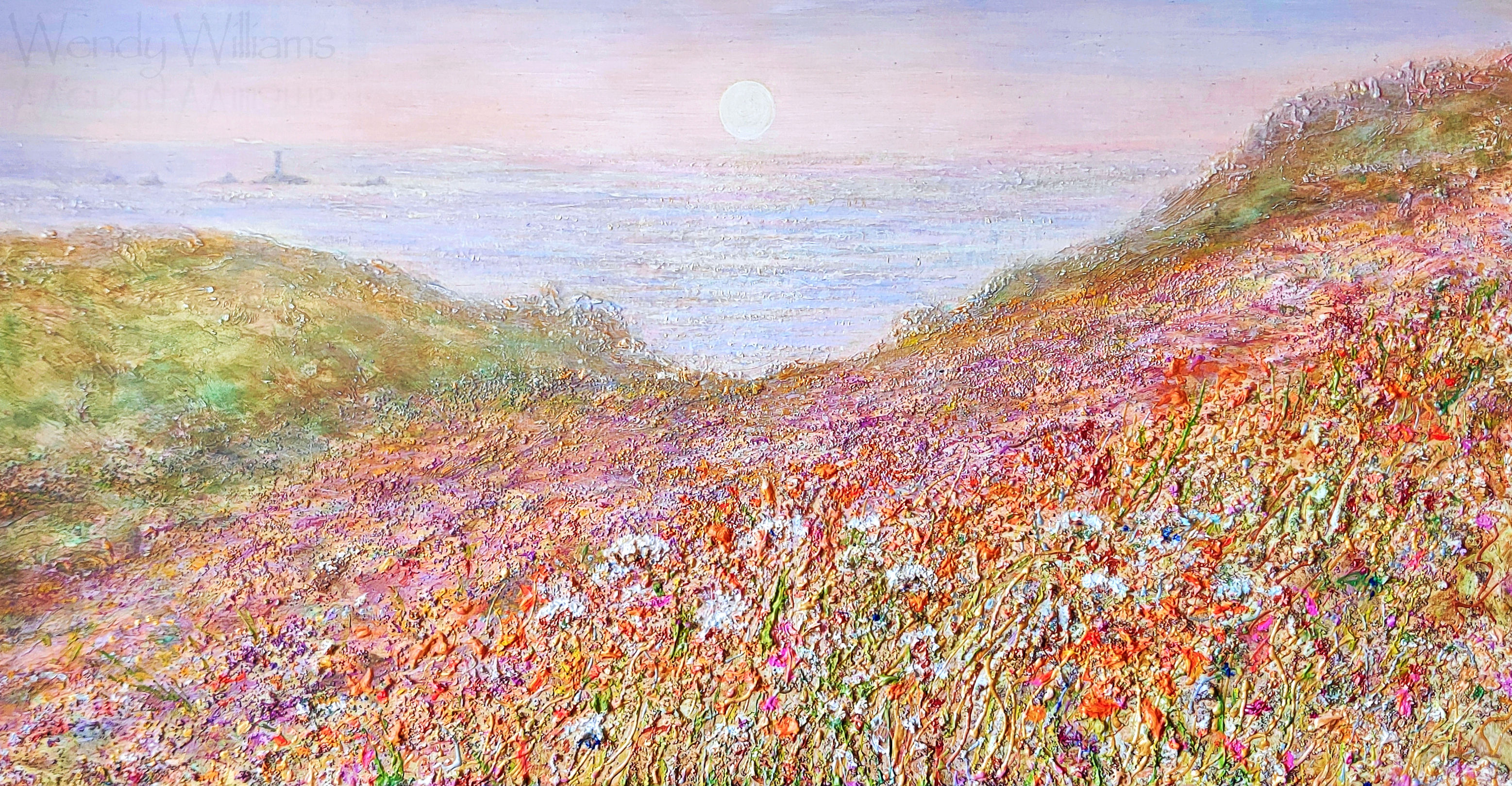 Soft Sunset   40x20cm