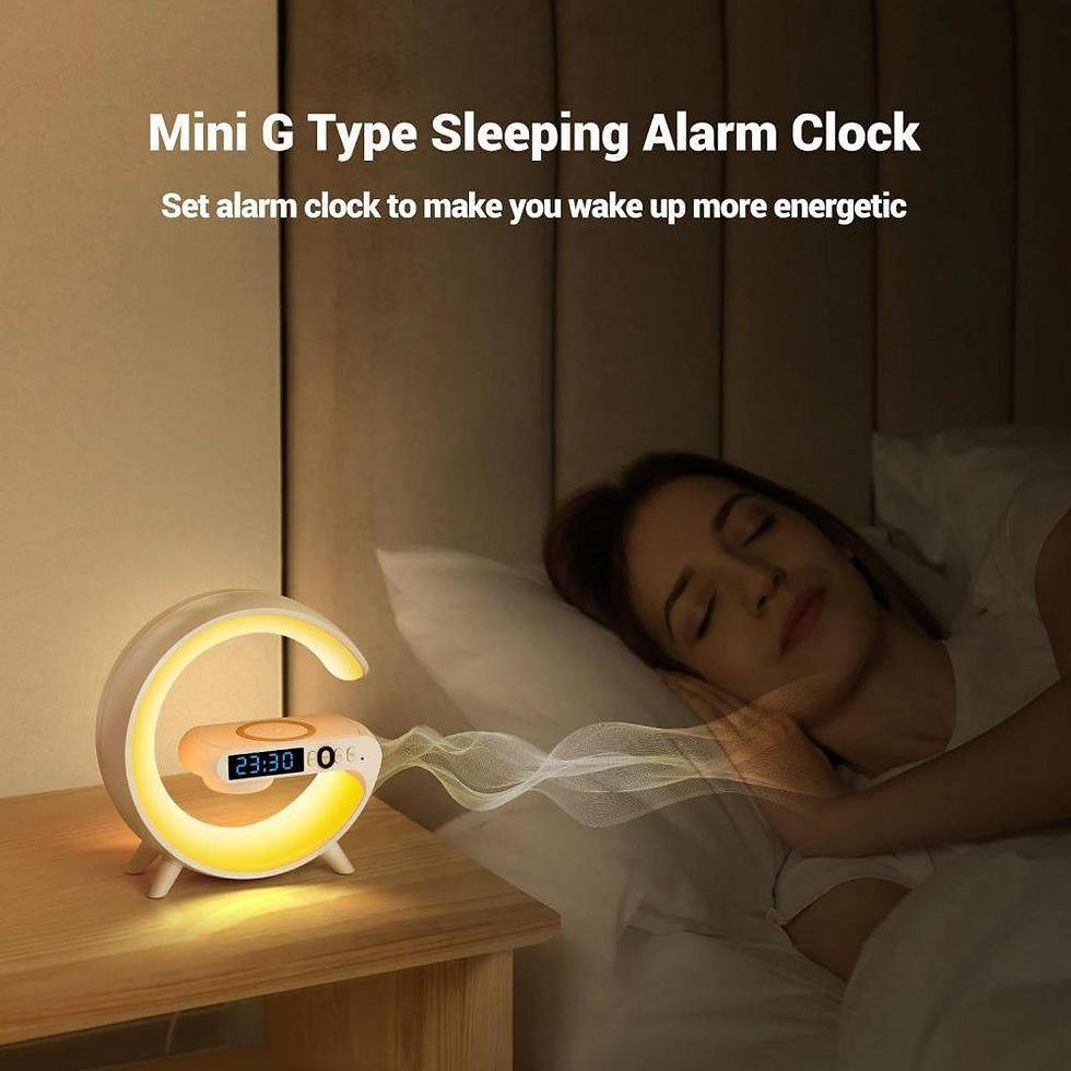 Thumbnail: Smart G Lamp Night Light Bluetooth Speaker