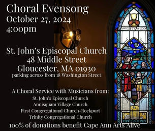 Join Us For Evensong!