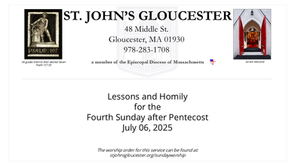 Lessons and Homily for the Fourth Sunday after Pentecost, July 06, 2025