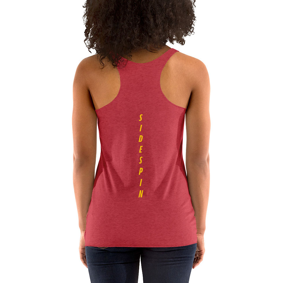 Thumbnail: Women's Side Spin Palm Racerback Tank