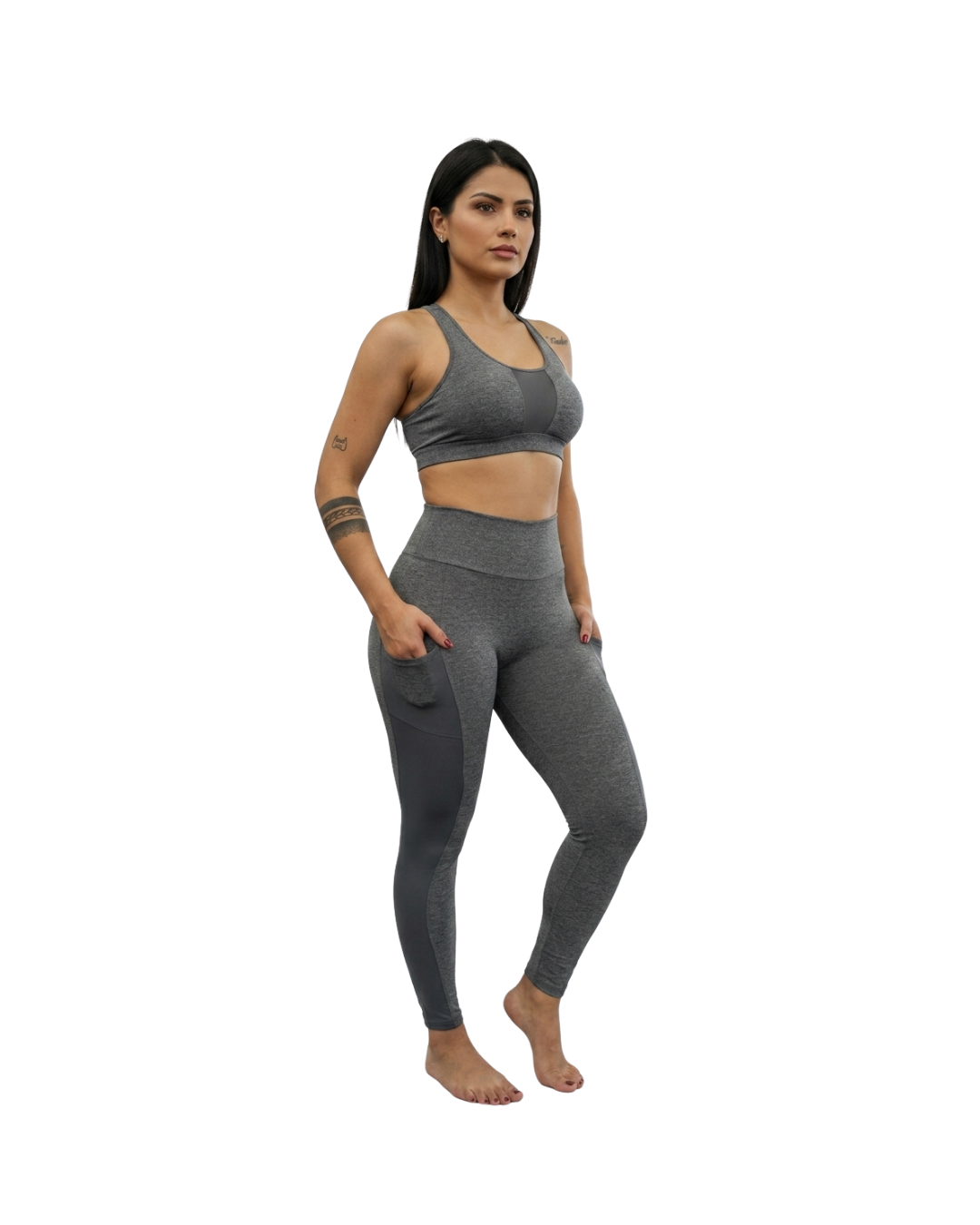 Calça Feminina Suplex Poliéster / 74041-02