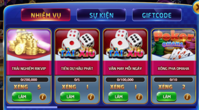 Tải RikVip content media