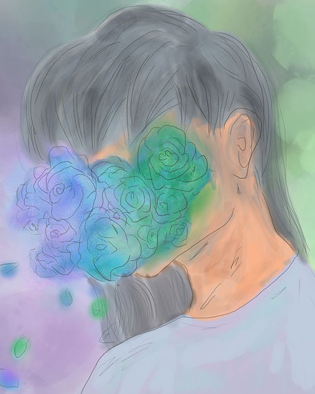 girl with rose face.tif