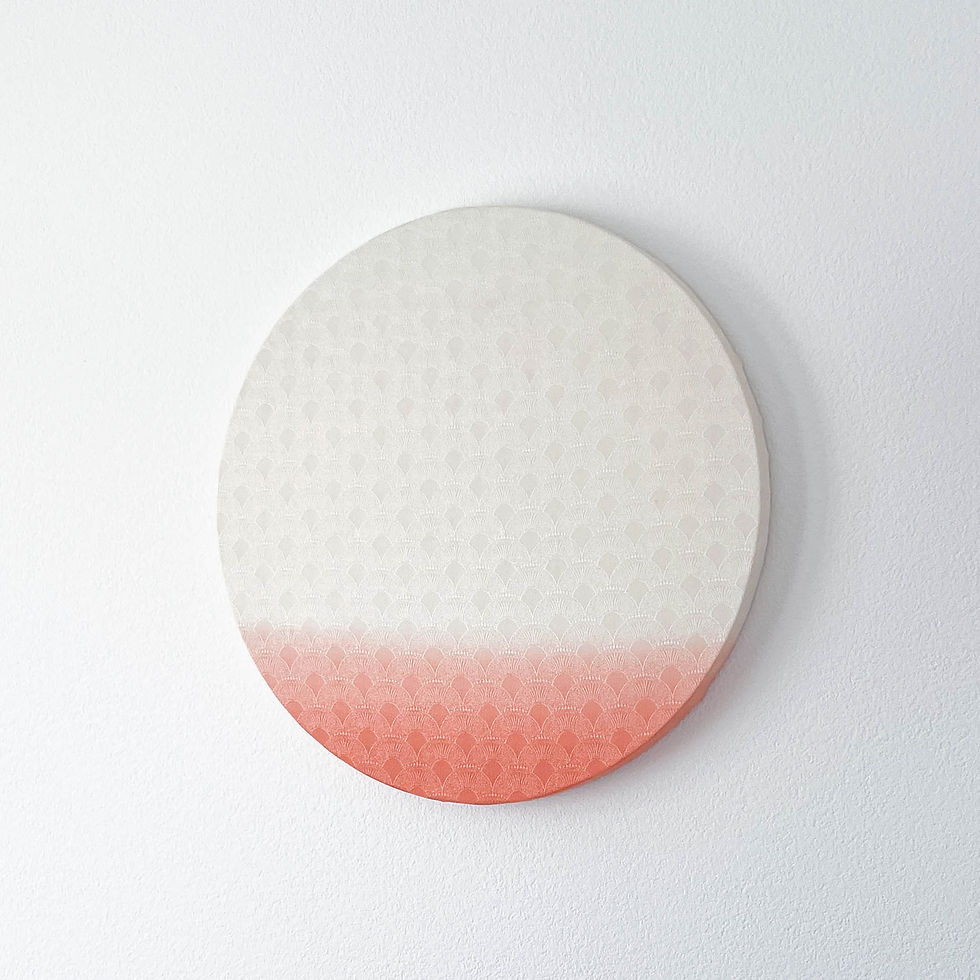 サムネイル： 珊瑚色グラデーション＜丸＞