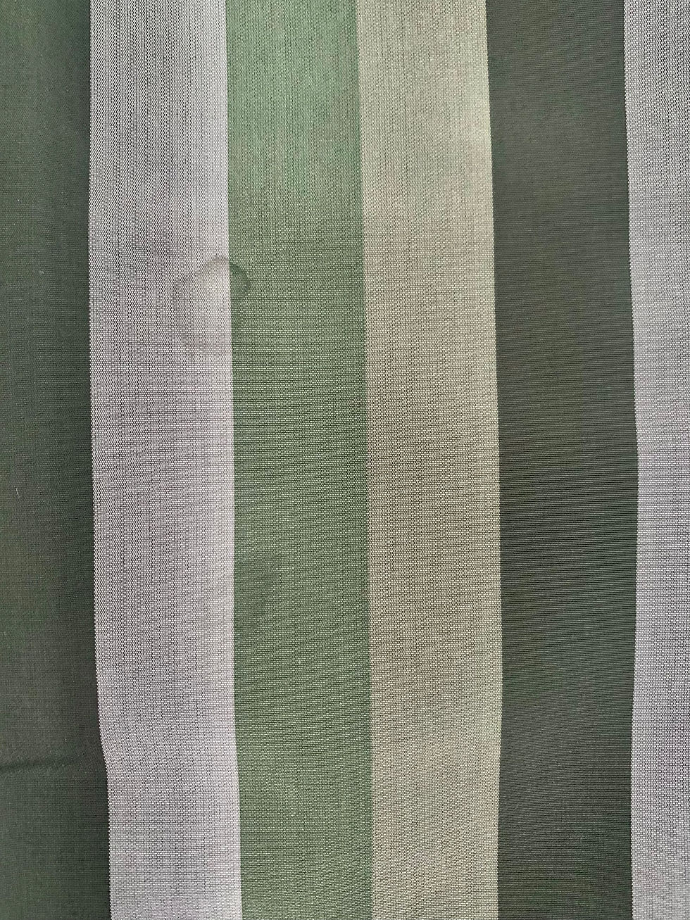 サムネイル： グリーン系の鰹縞の羽織