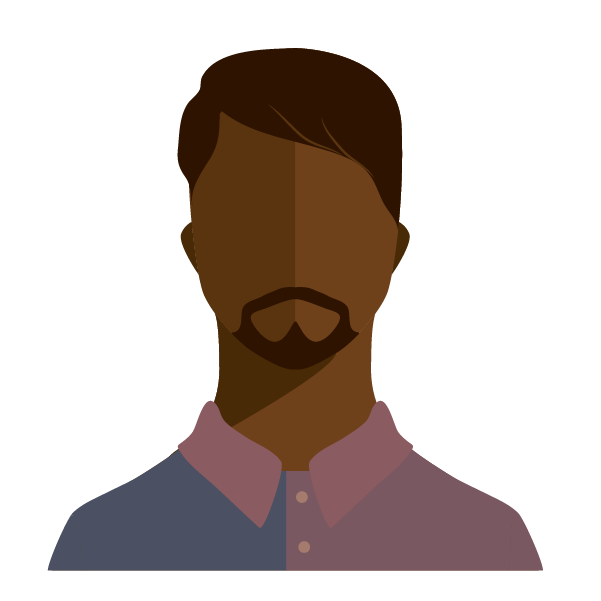 Man Silhouette Illustration