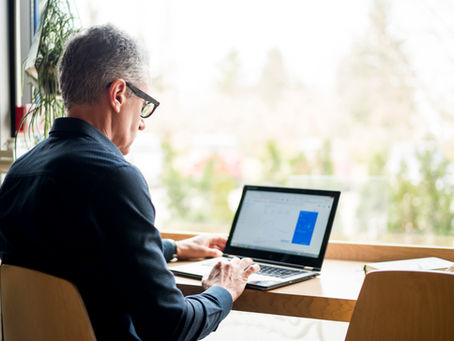 A professional working on a laptop featured on the blog of the Jaseem, the best freelance digital marketing specialist in Kerala, about why digital marketing is a best career in 2025.