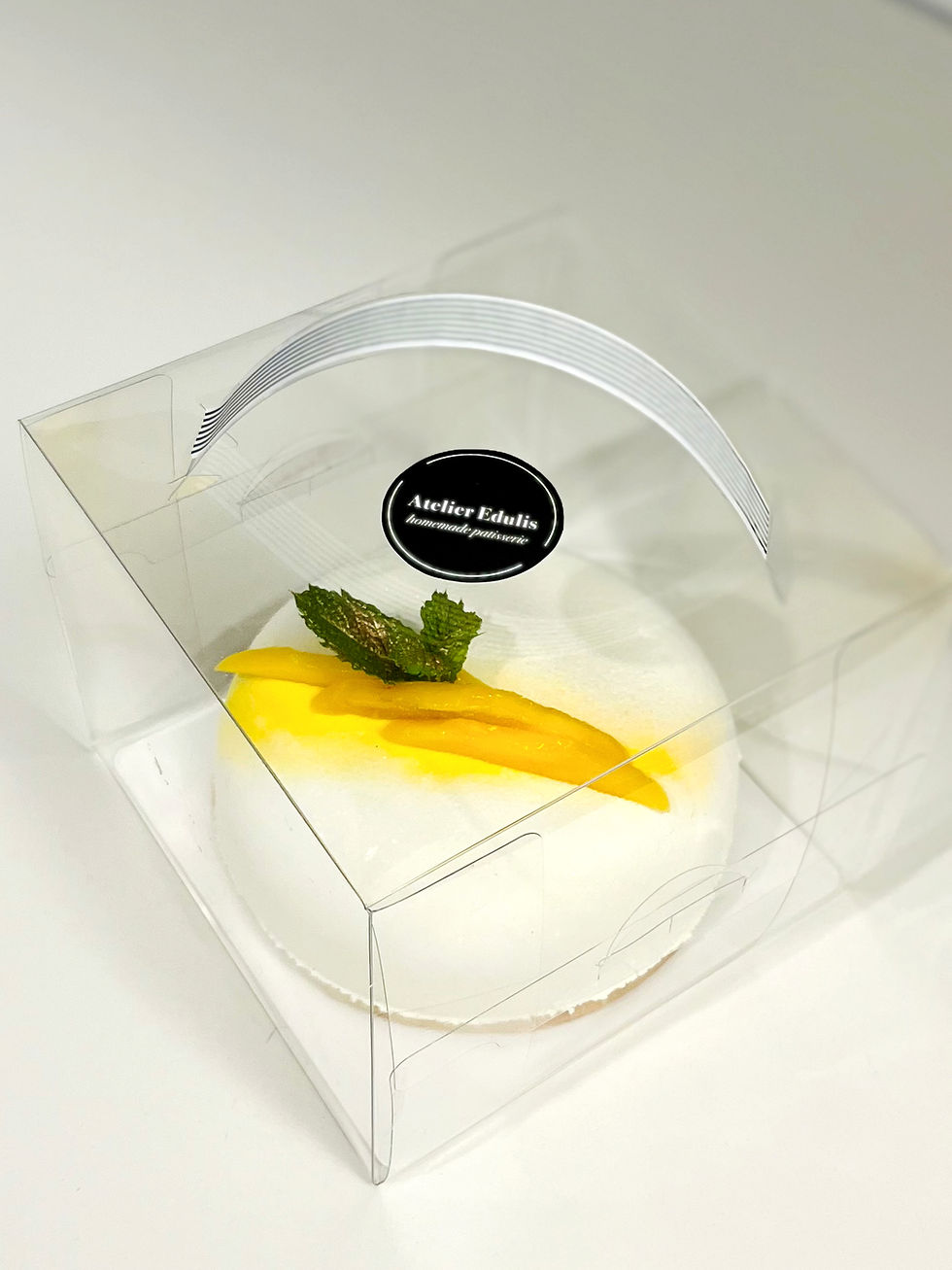 Thumbnail: MANGO PASSION FRUIT MOUSSE CAKE
