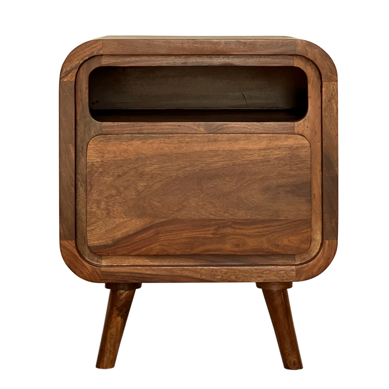 MAREK Nattbord - palisander honning