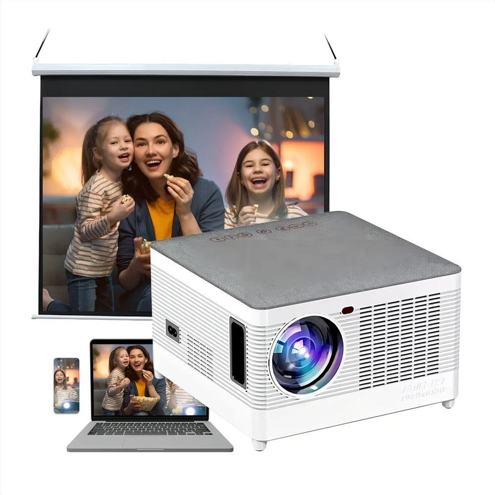 Proyector Y8 Smart Wifi Bluetooth 9500 Lumenes Android 9 Full Hd 1080p