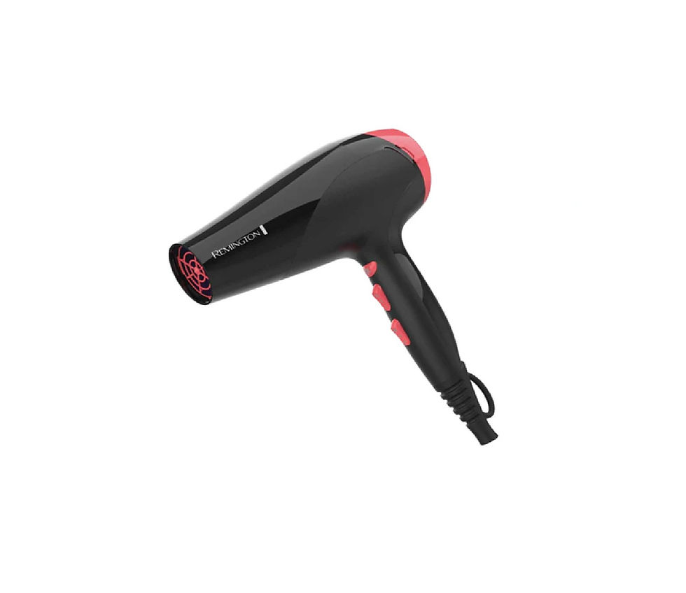Miniatura: Secadora Remington Ionic Ceramic 1875W Negra/Rosa D5000