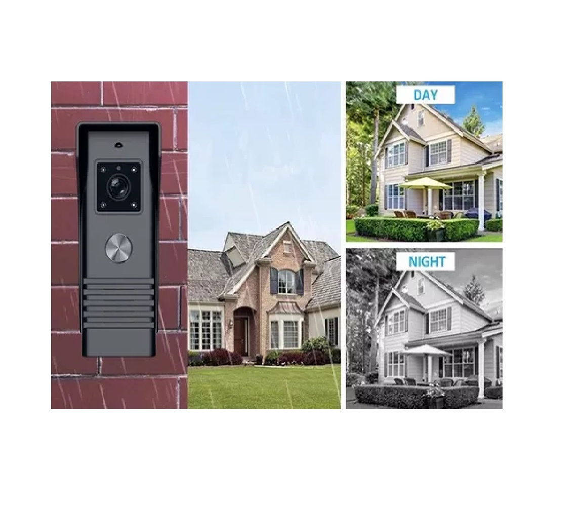 Timbre Inteligente Video Portero Pantalla C07l Full Color Hd