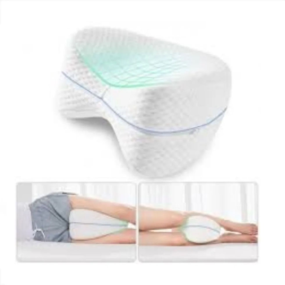 Miniatura: Almohada Ergonómica para Alineación de Piernas y Descanso Confortable