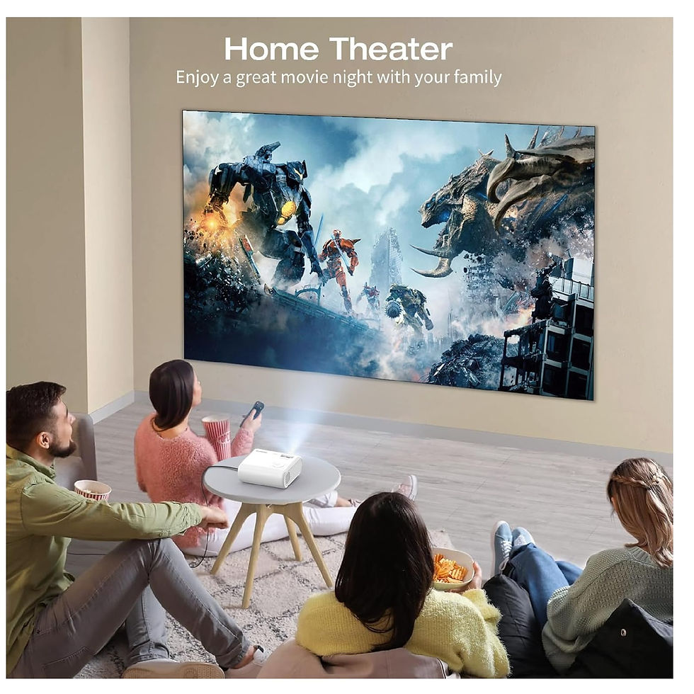 Miniatura: Proyector ClokoWe 9000 Lux Full HD 1080P Video Beam