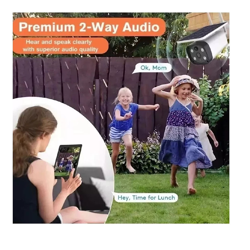 Miniatura: Camara De Seguridad Ip Exterior Ip66 Solar Full Hd