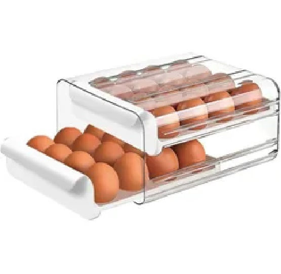 Miniatura: Organizador De Huevos Apilable