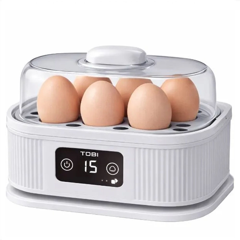 Hervidora De Huevos X6 Tobi Tb972 Rapida y Facil Para Desayuno
