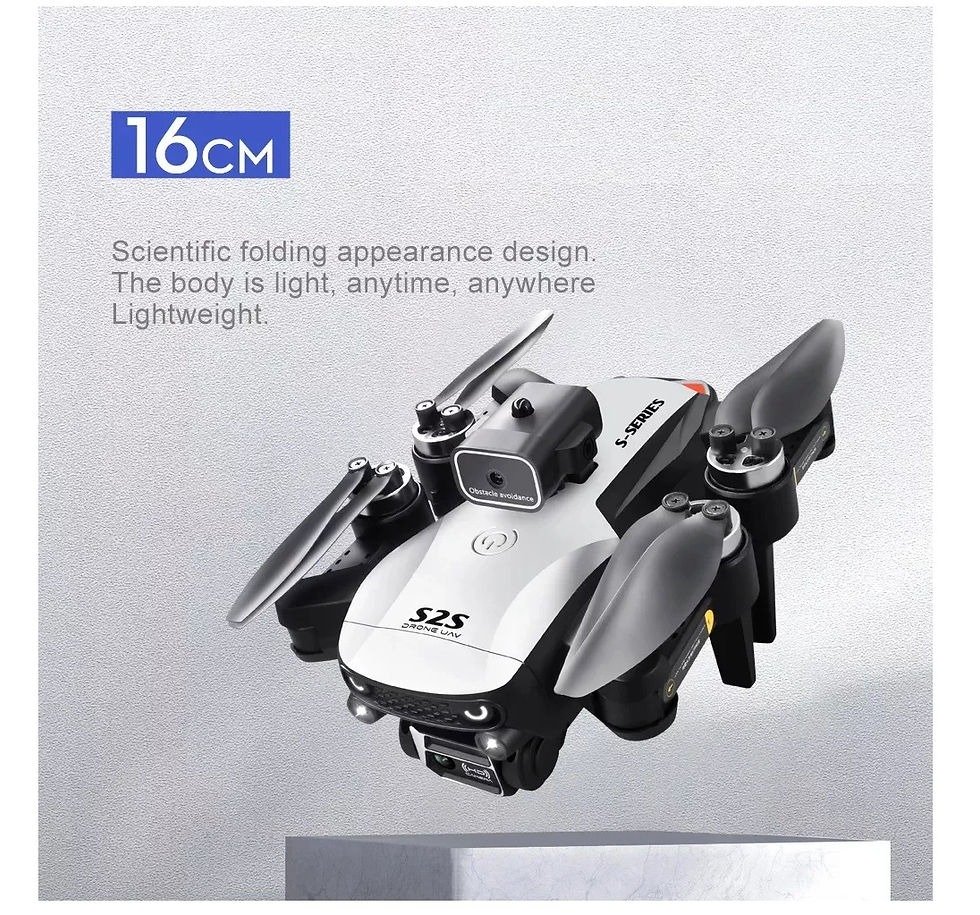 Miniatura: Mini Dron 6k Plegable Sin Escobillas, Evita Obstaculos