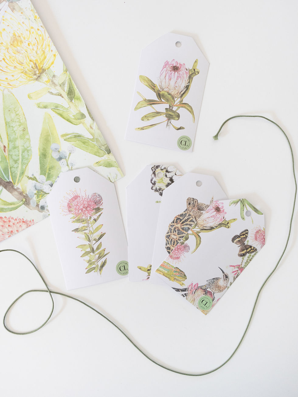 Thumbnail: Fynbos Fauna & Flora #2 Gift Tags