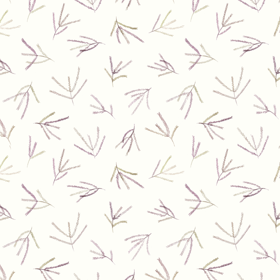 Watercolour Grassy Pattern Design