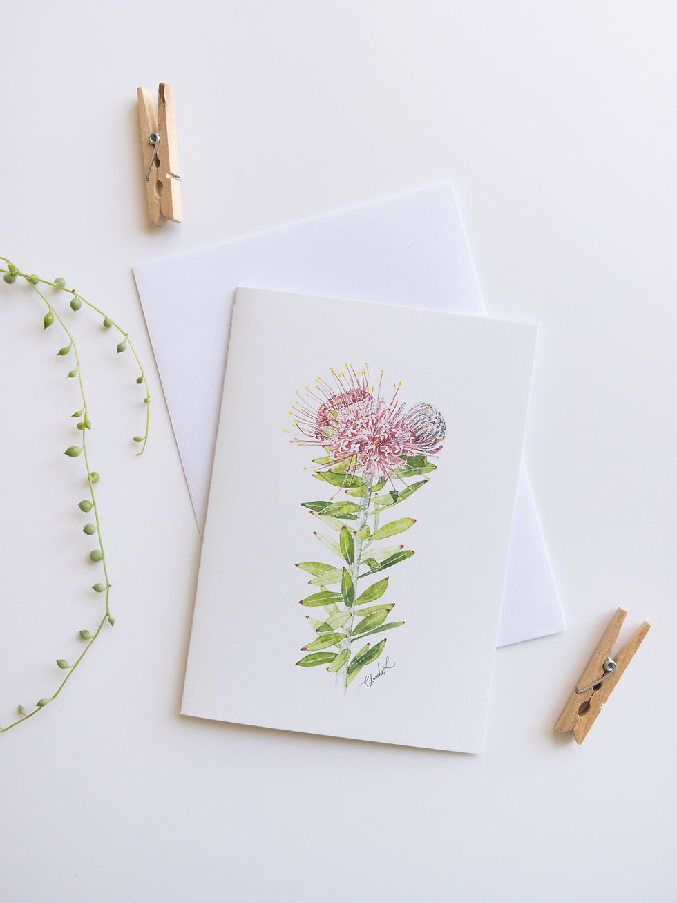 Strawberry Pincushion Card