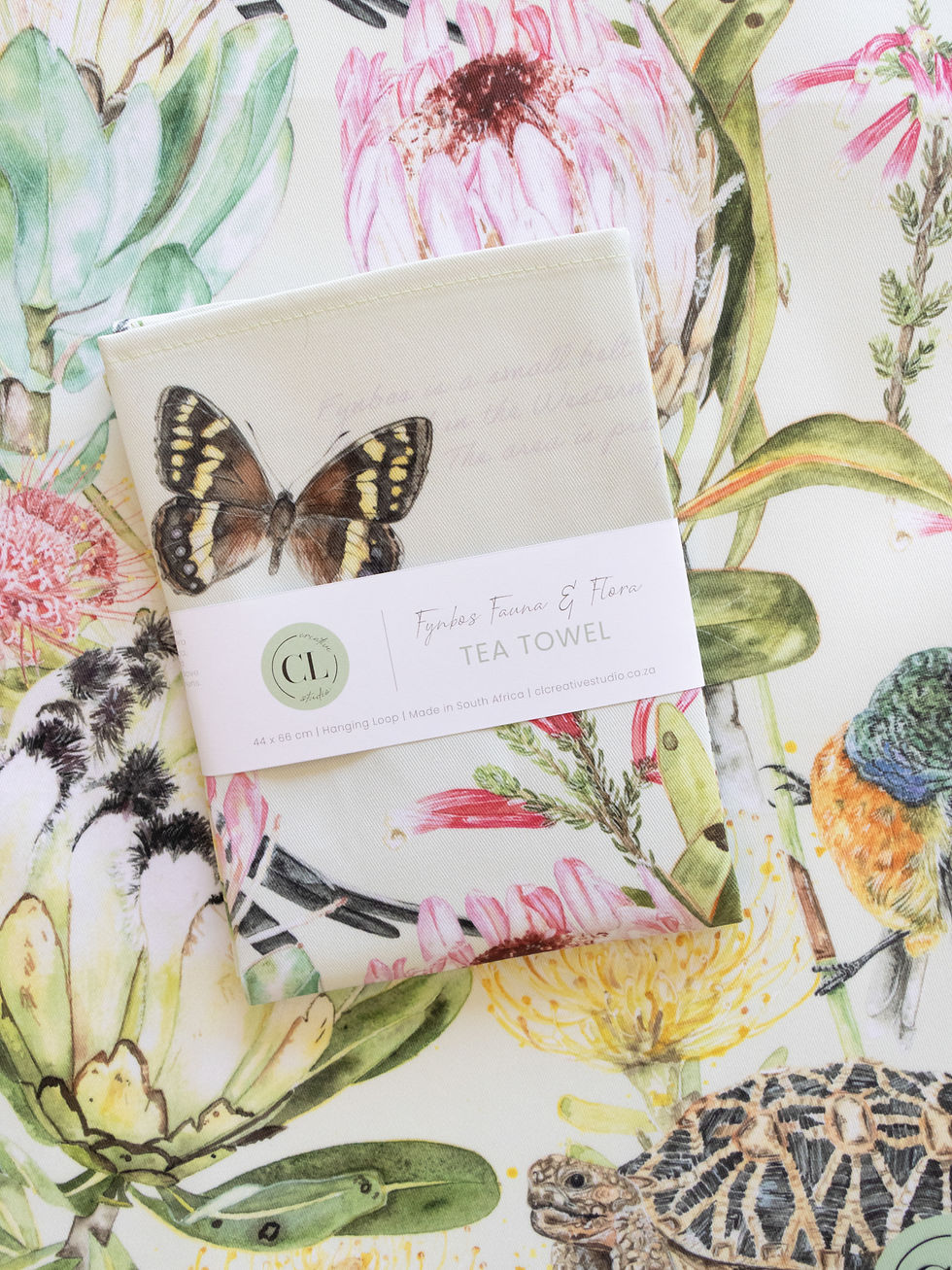 Thumbnail: Cape Floristic Kingdom - Tea Towel