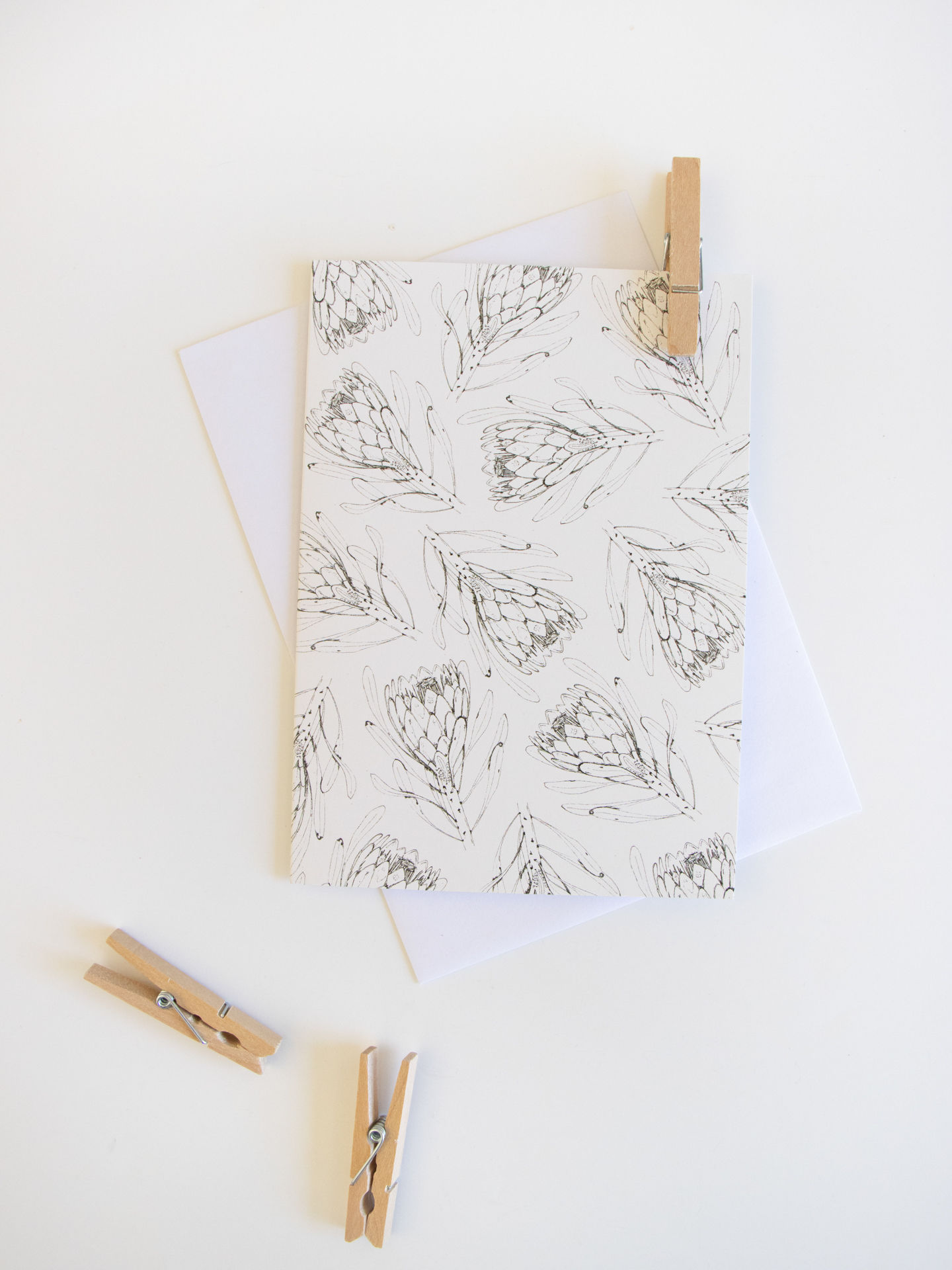 Protea Pattern Card