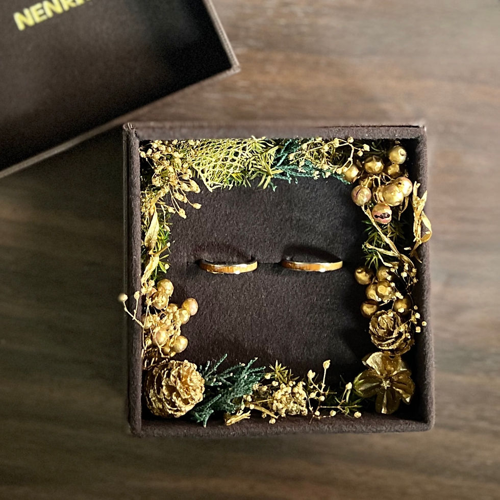 サムネイル： Flower Garden ゴールド