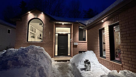 From Dated to Divine: A Total Home Envelope Transformation in Wasaga Beach