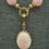 Thumbnail: Pretty in Posh Pink Everyday Elegant Choker and 14kt Cameo (FL298)