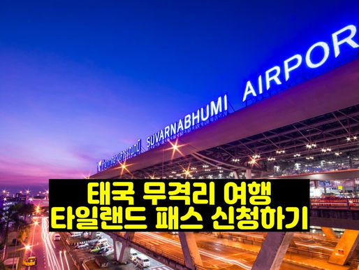 타일랜드 패스(Thailand Pass) 태국 백신 타이 패스 신청방법 총정리?