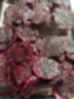 Miniatura: Pitahaya roja deshidratada