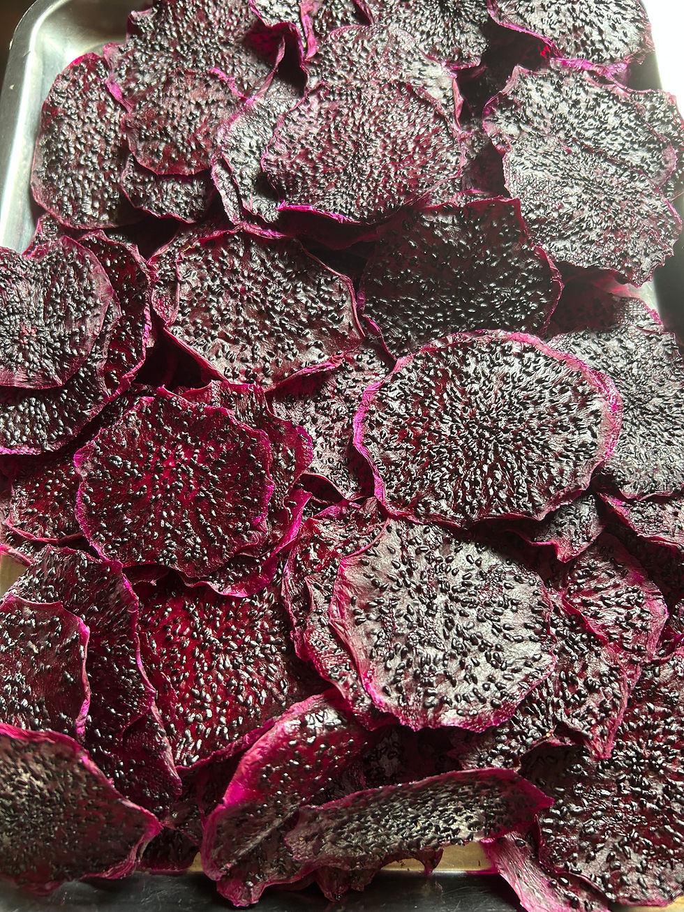 Miniatura: Pitahaya roja deshidratada