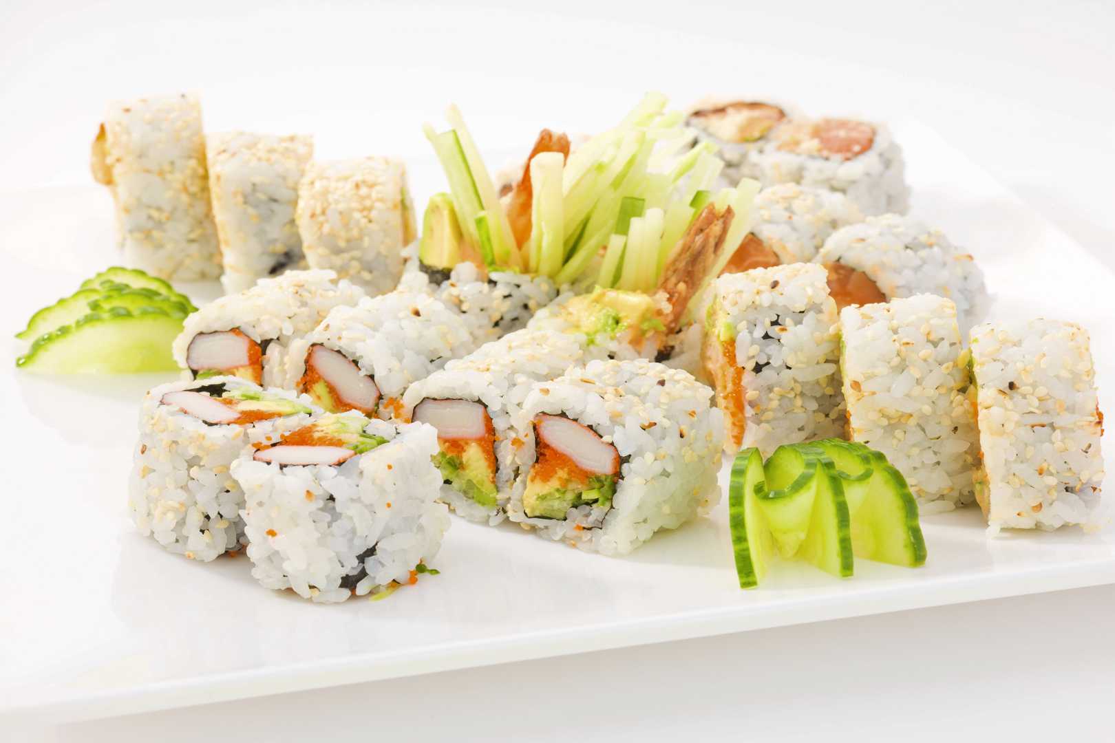Arranged Food and Objects
