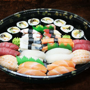 P3. Sashimi + Sushi + Maki Roll ( Total 42 PCS )
