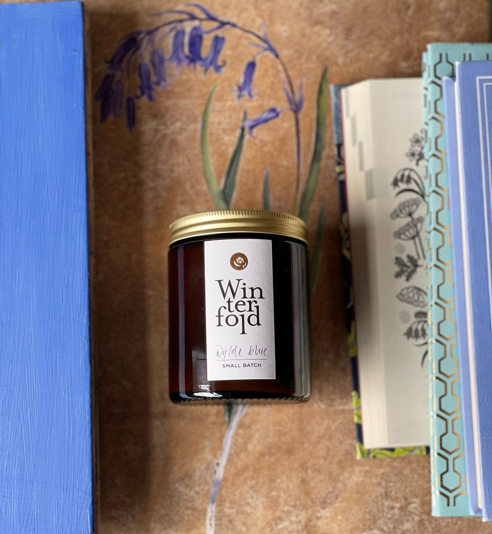 Thumbnail: Winterfold Wylde Blue Scented Candle