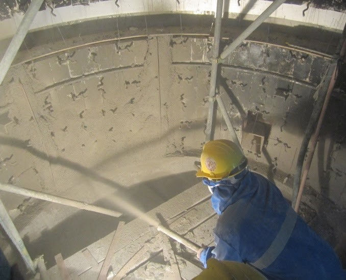 New Electric Arc Furnace Lining Installation