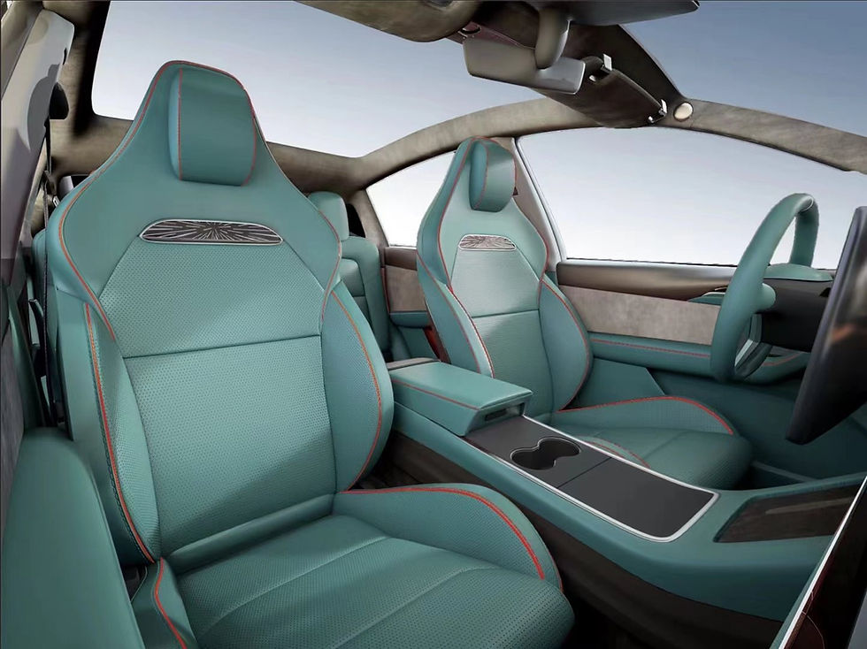Thumbnail: Tesla Model High-Performance Sport-Style Front & Rear  Seats

