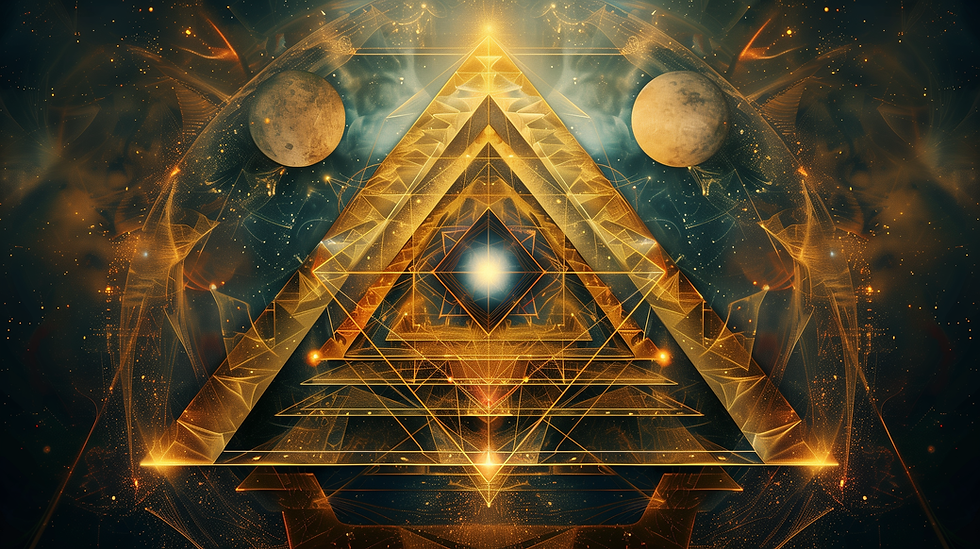 Mystical Sacred Geometry as the Foundation Blueprint of Existence
