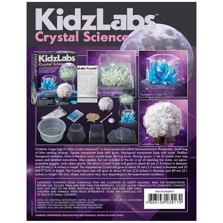 Thumbnail: 4M Crystal Science DIY Science Project