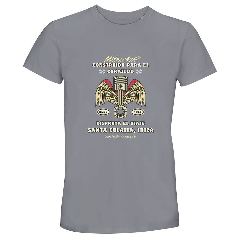 Thumbnail: Milner4x4 Santa Eulalia Ibiza Recycled blend Crewneck T-shirt