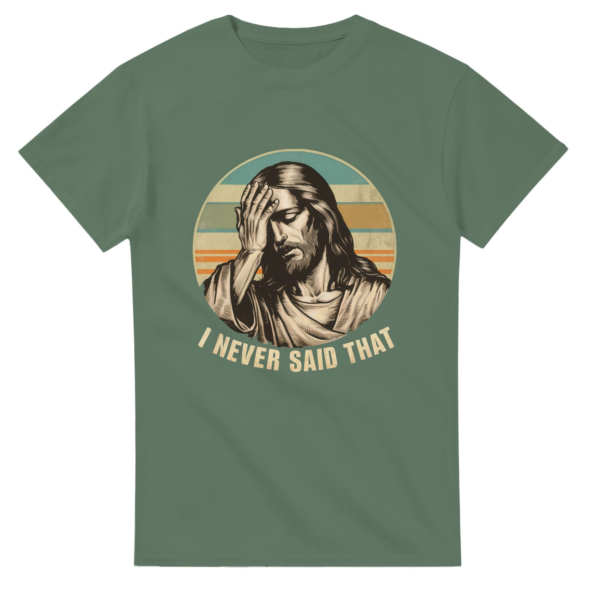 Humorous Jesus T-Shirt - 'I Never Said That' - Funny Jesus Tee