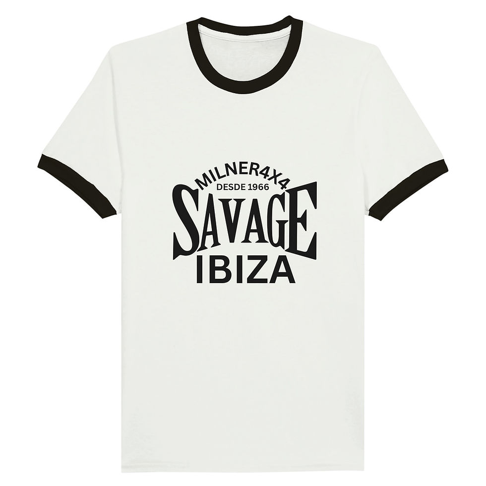 Thumbnail: Milner4x4 Savage Ibiza Ringer T-shirt