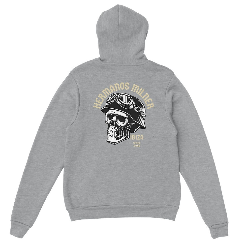 Thumbnail: Hermanos Milner Ibiza Premium Unisex Pullover Hoodie